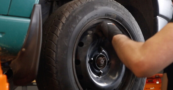 How to remove CITROËN BERLINGO 1.4 i 2000 Brake Discs - online easy-to-follow instructions