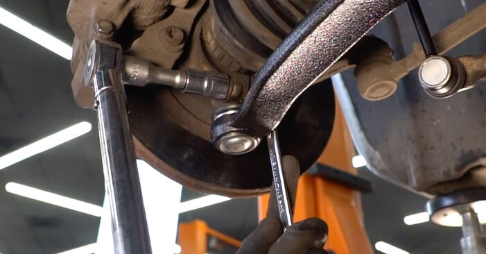 Changing of Control Arm on Citroen Berlingo MF 2004 won't be an issue if you follow this illustrated step-by-step guide