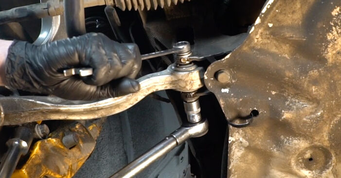 Changing of Control Arm on BMW E65 2009 won't be an issue if you follow this illustrated step-by-step guide