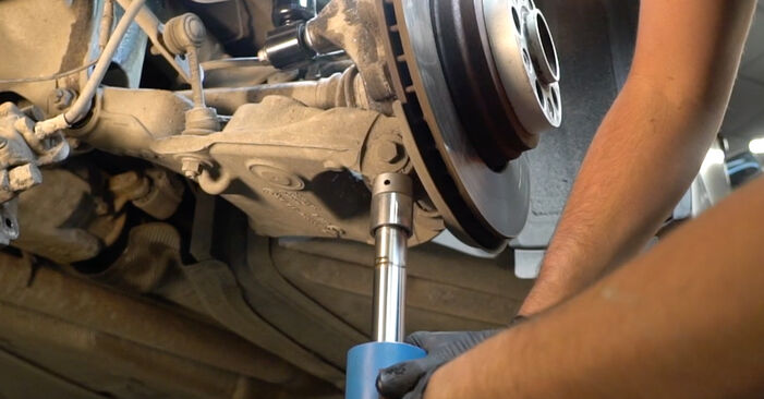 How to remove BMW 5 SERIES 520 i 2000 Control Arm - online easy-to-follow instructions