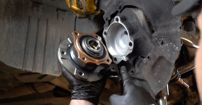 Changing Wheel Bearing on BMW 5 Touring (E61) 525d 3.0 2007 by yourself