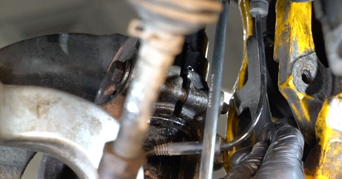 Wie kompliziert ist es, selbst zu reparieren: Radlager am BMW E61 530 xd 2010 ersetzen – Laden Sie sich illustrierte Wegleitungen herunter