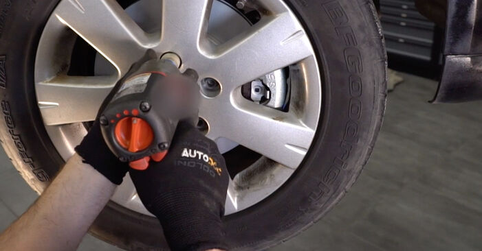 How to remove VW NEW BEETLE 1.8 T 2006 Brake Pads - online easy-to-follow instructions