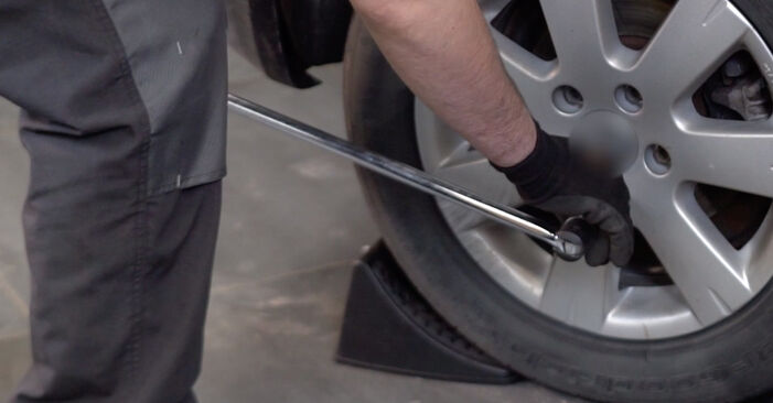 How to replace VW Passat (A32, A33) 2.5 2012 Control Arm - step-by-step manuals and video guides