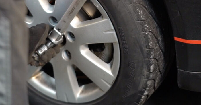 Stoßdämpfer beim VW EOS 3.2 V6 2013 selber erneuern - DIY-Manual