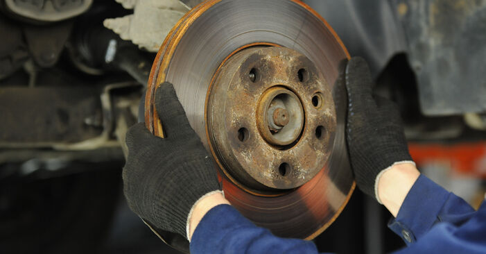 How to change Brake Discs on VW Multivan T6 2015 - free PDF and video manuals