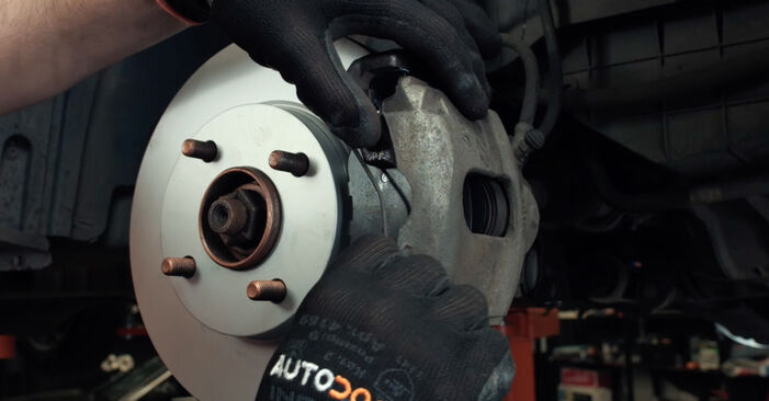 Replacing Brake Discs on Ford Escort AVL 1998 1.8 D by yourself