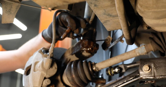 Stufenweiser Leitfaden zum Teilewechsel in Eigenregie von Ford Fiesta Mk5 Kastenwagen 2008 1.4 TDCi Stoßdämpfer