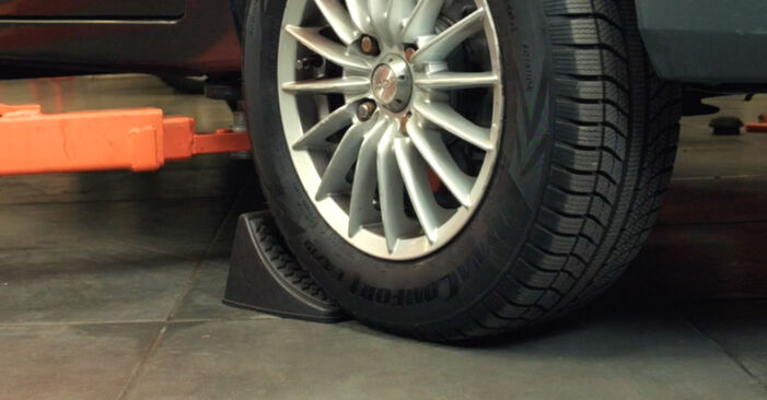 Ford Fiesta Mk5 Kastenwagen 1.3 2005 Stoßdämpfer wechseln: Gratis Reparaturanleitungen