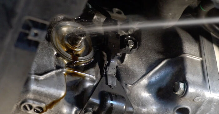 Wie lange benötigt das Auswechseln der Teile: Ölfilter beim Honda Legend KB 4 2012 - Detailliertes PDF-Tutorial
