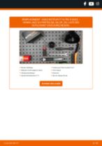 BOSCH P 7025 pour Jazz III 3/5 portes (GE_, GG_, GP_, ZA_) | PDF tutoriel de changement