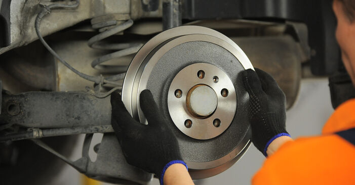 Need to know how to renew Brake Drum on SKODA ROOMSTER 2013? This free workshop manual will help you to do it yourself
