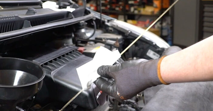 Changing of Oil Filter on Toyota Yaris Mk2 2013 won't be an issue if you follow this illustrated step-by-step guide