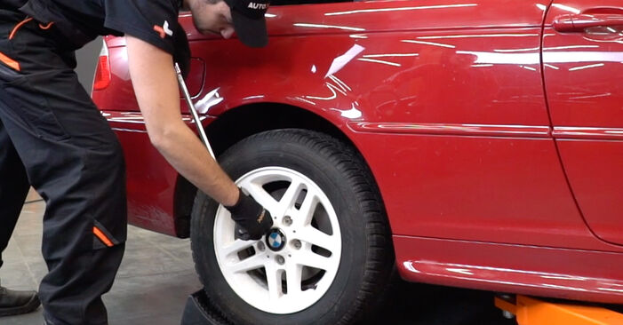 How to remove BMW 3 SERIES 325 tds 1999 Shock Absorber - online easy-to-follow instructions
