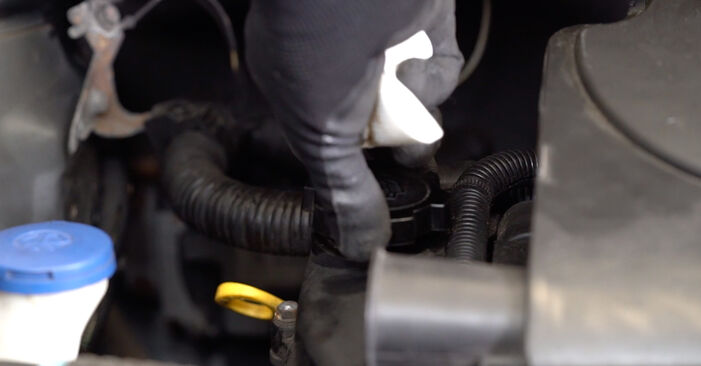 How to change Oil Filter on Matrix E130 2002 - free PDF and video manuals