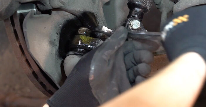 Replacing Control Arm on Mercedes S210 1998 E 220 CDI 2.2 (210.206) by yourself