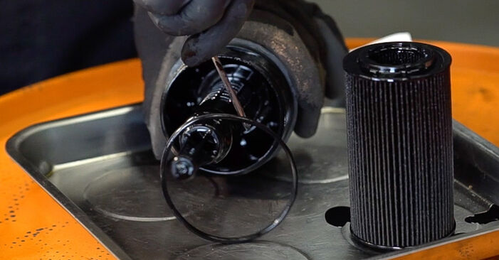 Changing of Oil Filter on Mercedes Viano W639 2011 won't be an issue if you follow this illustrated step-by-step guide
