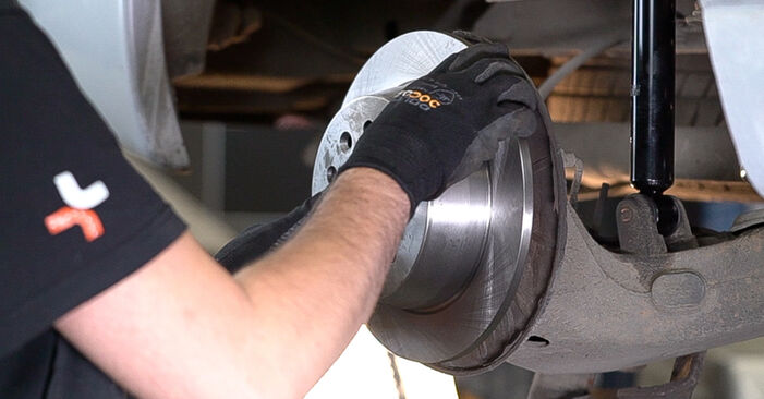 How to change Brake Discs on Mercedes W638 1996 - free PDF and video manuals