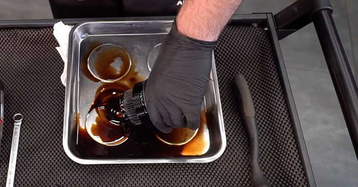 Ölfilter beim FIAT LINEA 1.9 16V 2014 selber erneuern - DIY-Manual
