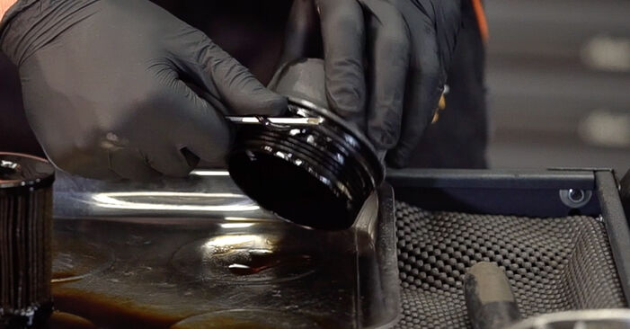 Wechseln Sie Ölfilter beim FIAT Doblo 119 2011 1.9 JTD selber aus