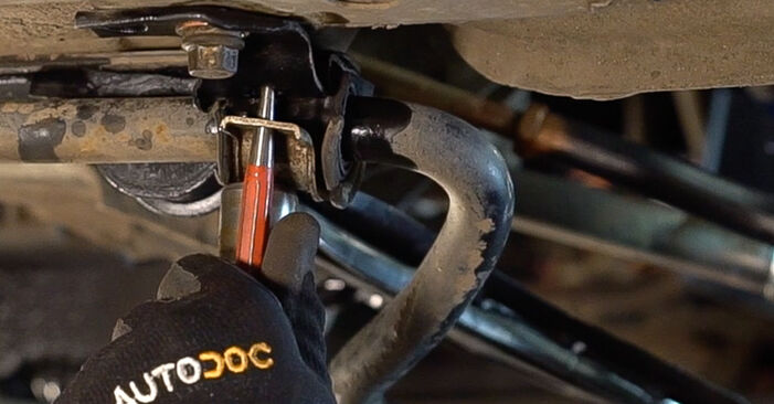 Sustitución de Brazo De Suspensión en un FIAT Doblo 119 1.3 D Multijet 2003: manuales de taller gratuitos