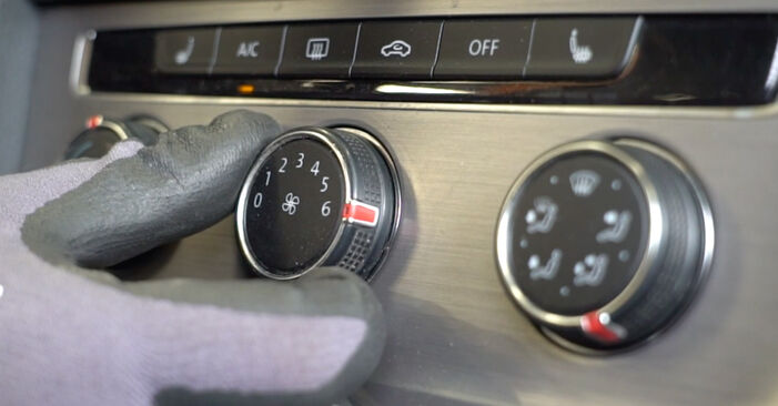 Wie VW Golf 7 Innenraumfilter wechseln - Schritt für Schritt Anleitung