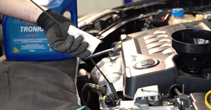 Cómo cambiar Filtro de Aceite en un FIAT 500X (334_) 2015 - consejos y trucos