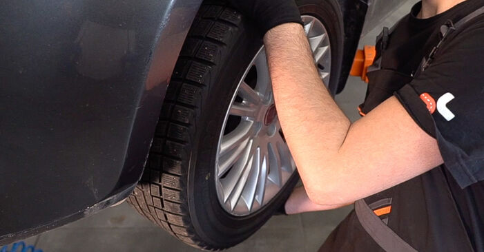 Changing Brake Discs on FIAT DOBLO Platform/Chassis (263) 1.6 D Multijet (263HXE1B, 263HXS1B, 263HXY1B, 263YXE1B,... 2013 by yourself
