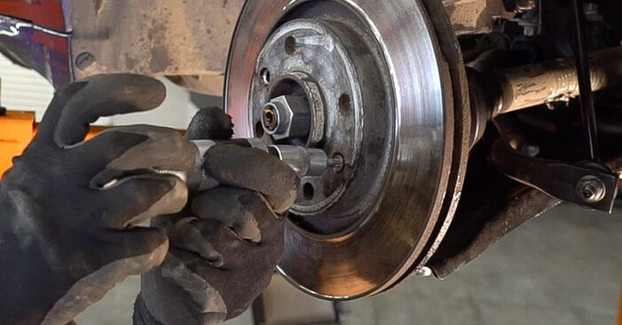 DIY replacement of Brake Discs on PEUGEOT 206 SW (2E/K) 1.4 2016 is not an issue anymore with our step-by-step tutorial