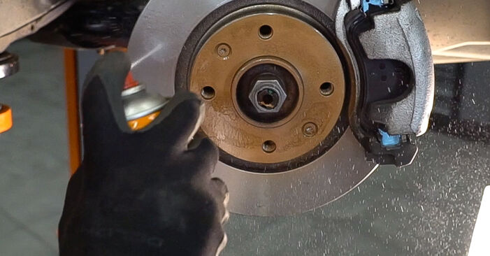 How to change Brake Discs on PEUGEOT 206 SW (2E/K) 2014 - tips and tricks