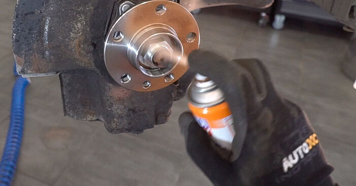 Replacing Wheel Bearing on Alfa Romeo 159 939 2007 1.9 JTDM 16V (939AXC1B, 939AXC12) by yourself
