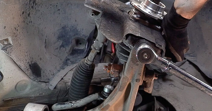 Wie schmierig ist es, selber zu reparieren: Radlager beim Alfa Romeo Brera 3.2 JTS (939DXG2B, 939DXG1B) 2006 wechseln – Downloaden Sie sich Bildanleitungen