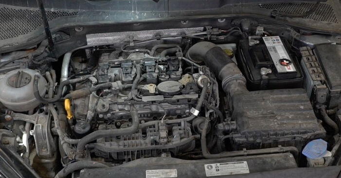 VW Golf VII Schrägheck (5G1, BQ1, BE1, BE2) 2.0 GTD 2013 Ölfilter selbst austauschen - DIY-Anleitung online