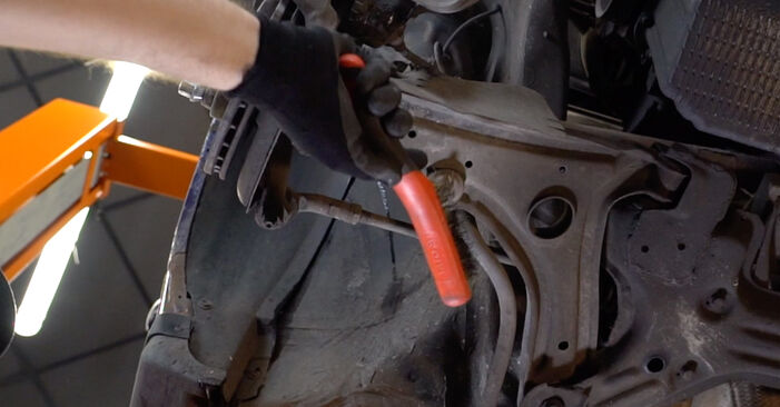 How to remove VW JETTA 1.3 Cat 1987 Anti Roll Bar Links - online easy-to-follow instructions