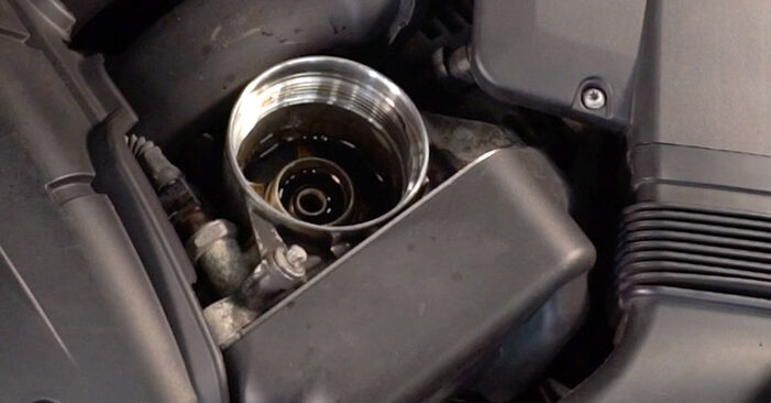How to remove BMW 5 SERIES 535d xDrive 3.0 2013 Oil Filter - online easy-to-follow instructions