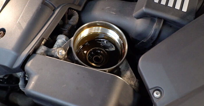 Wie man Ölfilter am BMW 4 Cabrio (F33, F83) 2018 wechselt – Laden Sie sich PDF-Wegleitungen und Videoanweisungen herunter