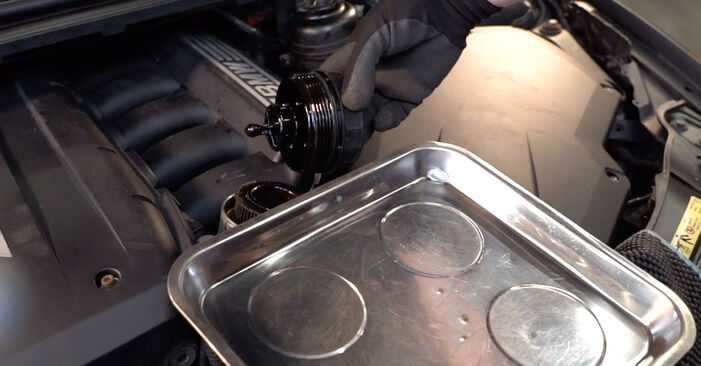 Changing Oil Filter on BMW 6 Gran Coupe (F06) 640 i 2014 by yourself