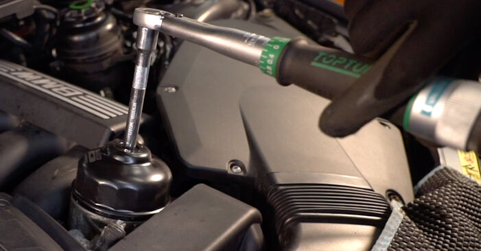 BMW X4 2014 Oljni filter priročnik za zamenjavo s koraki