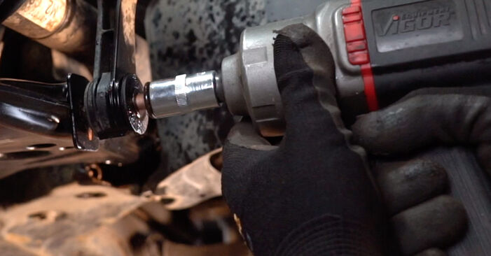 How to replace Anti Roll Bar Links on VW BORA 2012: download PDF manuals and video instructions