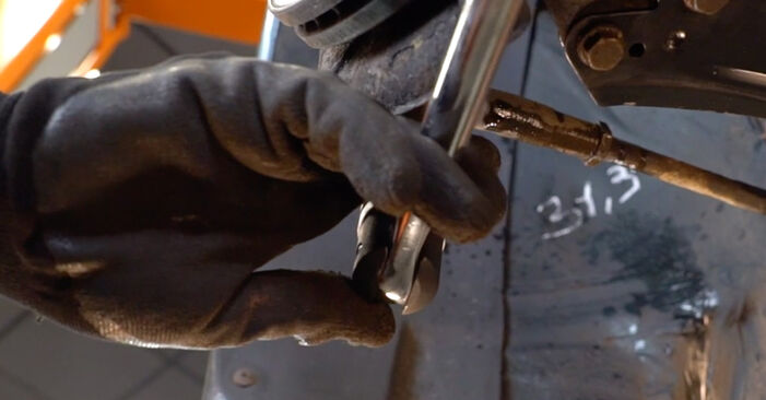 Wie schmierig ist es, selber zu reparieren: Spurstangenkopf beim VW BORA 2.0 2013 wechseln – Downloaden Sie sich Bildanleitungen