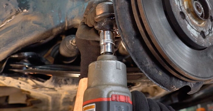 How to change Track Rod End on Golf 4 Van 1997 - free PDF and video manuals