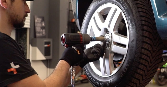 VW GOLF Plaquette de frein remplacement : manuels d'atelier gratuits