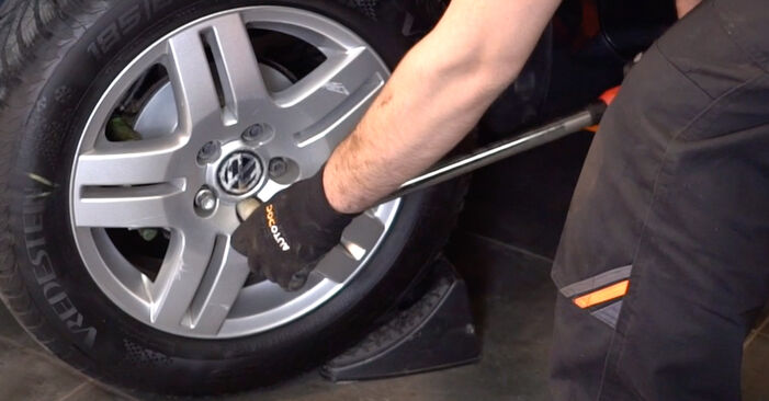 How to change Brake Pads on VW Scirocco 2 1980 - free PDF and video manuals