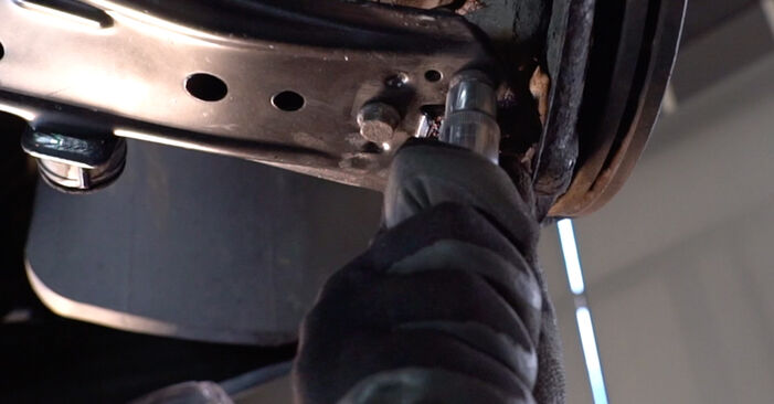 Changing of Control Arm on VW Beetle 9c 2006 won't be an issue if you follow this illustrated step-by-step guide