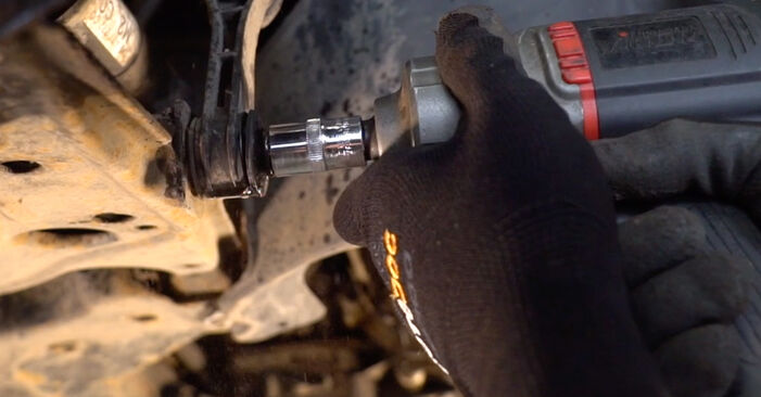 How to remove VW NEW BEETLE 1.8 T 2006 Control Arm - online easy-to-follow instructions