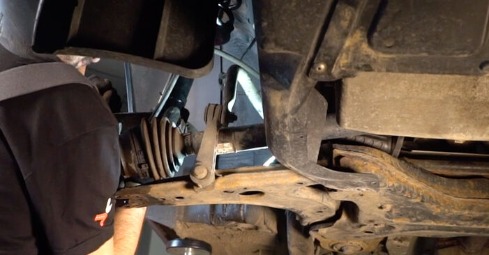 Replacing Shock Absorber on VW New Beetle Convertible 2003 1.6 by yourself