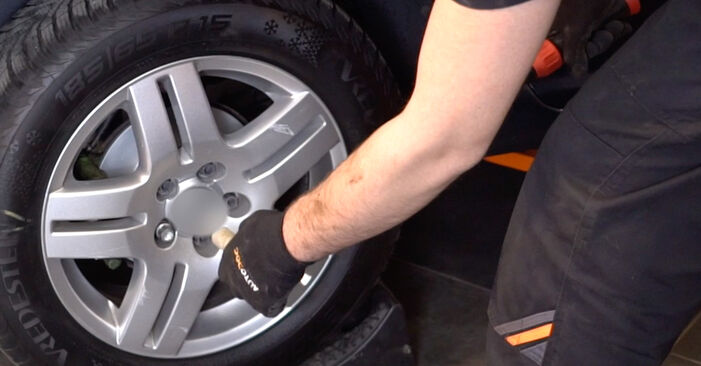 How to remove VW GOLF 1.6 2003 Shock Absorber - online easy-to-follow instructions