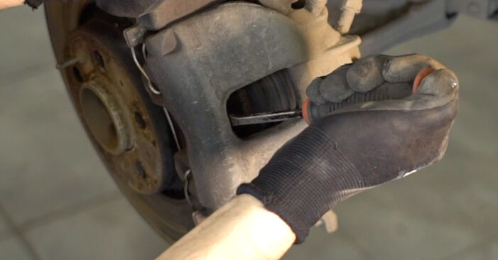 How to remove VOLVO S80 2.5 T 2002 Brake Pads - online easy-to-follow instructions