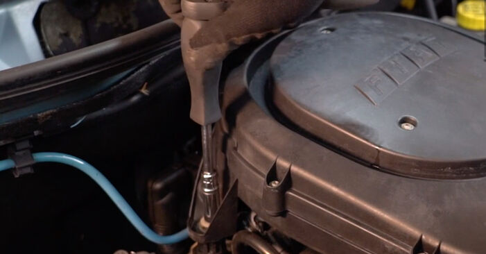 How to remove FIAT STILO 1.4 16V 2007 Spark Plug - online easy-to-follow instructions