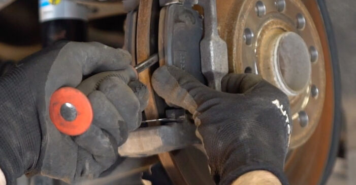 Changing of Brake Pads on Audi TT 8J 2014 won't be an issue if you follow this illustrated step-by-step guide